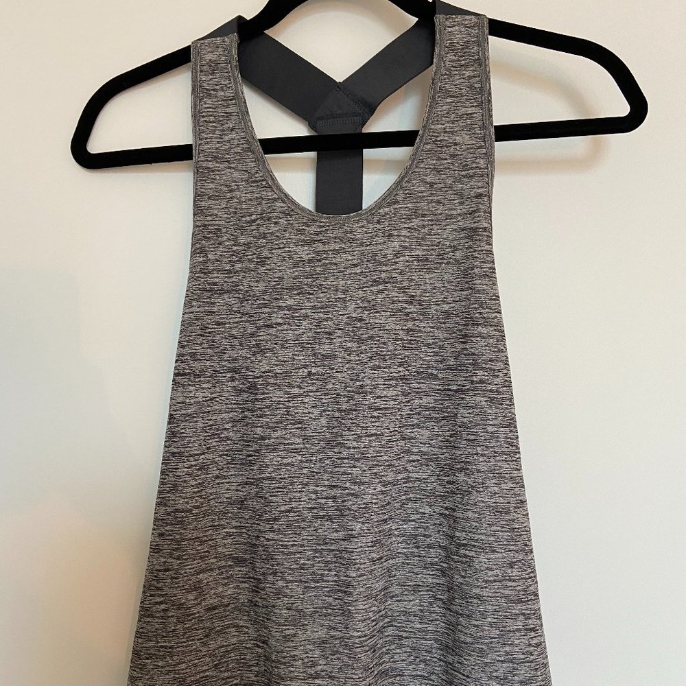 Heather Grey Women's Workout Tank Top